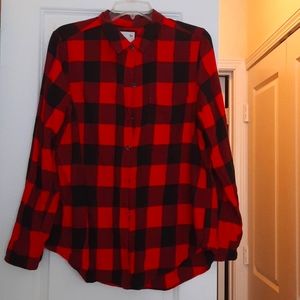 Long Sleeve Flannel Shirt